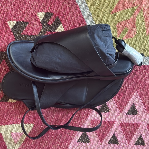 Vince ankle strap sandals, size 6, new without tags - Picture 3 of 5